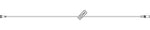 ICU Medical Macrobore Extension Sets - 12655-28 - 50 Each - MDL-ABB1265528