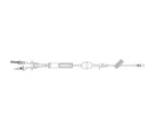 Icu Medical Blood Administration Set, Y-Type, 200 Micron Filter, 80", Non-DEHP - 14205-28 - 48 Each