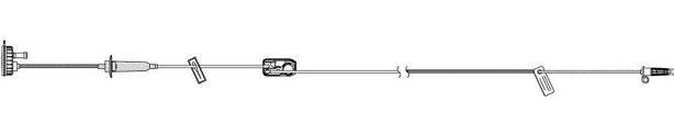 PlumSet Administration Sets - 14258-28 - 50 Each - MDL-ABB1425828