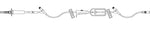 Icu Medical Piggyback 20669-28 LifeShield Macrobore Primary IV Set, with 2 Clave Y-Sites, 0.2 Micron Filter, Back Check Valve, Sterile, 101" - MDL-ABB2066928 - 48 Each