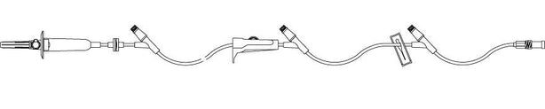 ICU MEDICAL INC Piggyback Microdrip Primary IV Sets 20671-28 1 Each - MDL-ABB2067128H