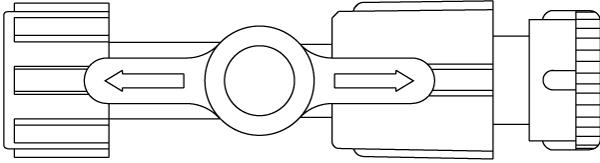 ICU MEDICAL INC IntraLock Stopcock 42482-01 1 Each - MDL-ABB424820101H