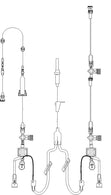 Icu Medical Inc ICU Medical Pressure Monitoring Kits with Transpac IV 42661-48 - 1.0 Each