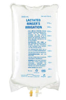 ICU MEDICAL General Lactated Ringer's Irrigation Solution, 3000 mL, Bag - 07828-08 - 4 Each