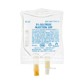Icu Medical Inc 5% Dextrose Injection Solution USP 07923-13 - 48.0 Each - MDL-ABB792313