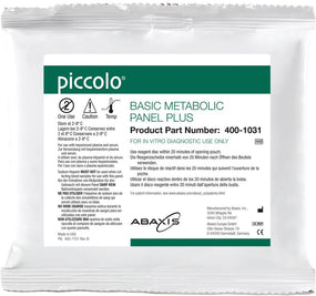 Abbott Test Reagents for the Abbott Piccolo Xpress Chemistry Analyzer - ABO07P0213