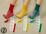 Encompass Care-Steps High-Risk High Risk Slipper Footwear with Double Sided Tread, Print, Red, Child - 80189 - 96 Each