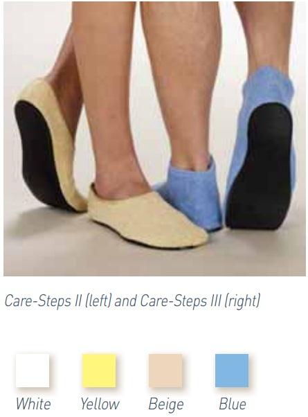 Encompass Care-Steps II Patient Safety Footwear with Hardsoles High Red Toddler Slippers, Size 4-5 - 80285 - 60 Pair