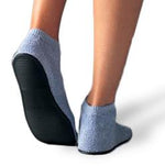 Encompass Care-Steps III Patient Safety Footwear 80329 Hard-Sole Slipper, Adult, White, Size 11 to Size 12 - MDL-ABW80329 - 48 Pair