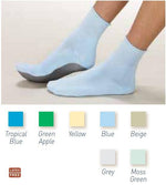 Encompass Patient Footwear Safe-T Treads Safety Slippers, No Skid, Toddler, Blue - 80400 - 48 Pair
