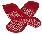 ENCOMPASS Treads High-Risk High Risk Confetti Slippers, Red, Adult 5XL - 90396 - 48 Pair