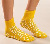 Encompass Essential-Steps Patient Safety Double-Tread Footwear, Yellow, Adult, Size L - ES181 - 48 Each