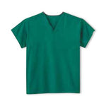 Encompass Adult Patient Exam Tops, Forest Green, Size M - P915-PM - 50 Each