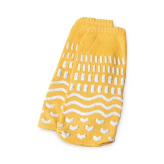 Encompass Fall Risk Slippers, Yellow, Adult One Size - V0383 - 48 Pair