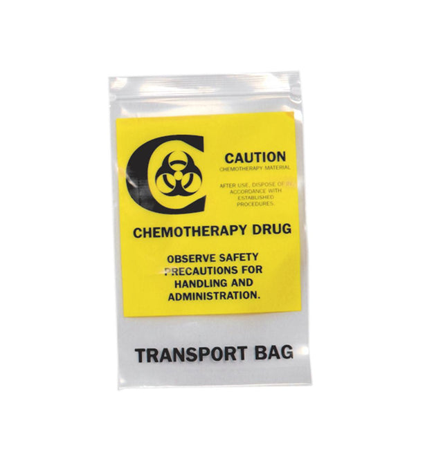 Action Health Chemotherapy Reclosable Transport Bags 9216 - 500.0 Each