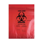 Action Health Econo-Guard Red Autoclave Bags ACR19X23 - 200.0 Each