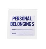 Action White Personal Belongings Bags with Handle - PBB2020DS - 1 Each - MDL-ACBPBB2020DSH