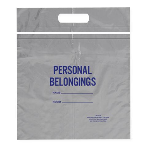 ACTION HEALTH Action White Personal Belongings Bags with Handle PBBTE2020C 250 Each