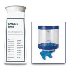 Action Emesis Vomit Bags, White Film, LDPE, 1500 mL - EB305001 - 1 Each