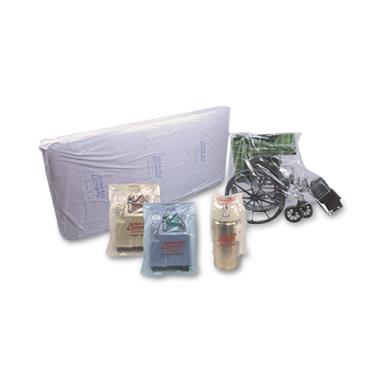 Action Bag Cover, Equipment, Bed, Blue Tint, 44X14X41 - EC41BL - 1 Each