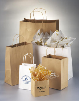 Action Health Action Health Paper Shopping Bags R1206015B - 1.0 Each