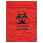 Saf-T-Zip Specimen Transport Bags with Zipper - STB12015R - 500 Each - MDL-ACBSTB12015R