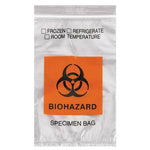 Action Bag Econo-Zip Specimen Transport Bags - STB609-OR - 100 Each - MDL-ACBSTB609ORZ