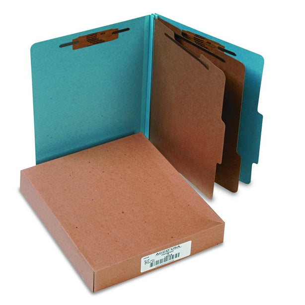 ACCO BRANDS Acco Pressboard Classification Folders 15026 10 Each