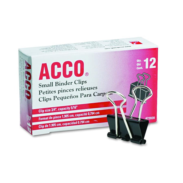 ACCO BRANDS Binder Clips 72020 12 Each