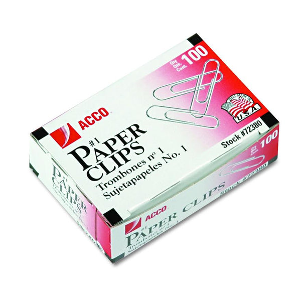 Paper Clips - 72380 - 1000 Each - MDL-ACC72380