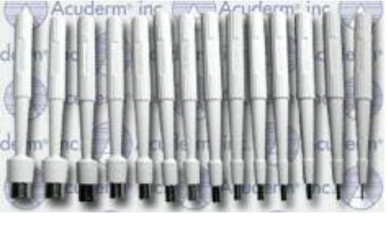 Acuderm Inc Acu-Punch Disposable Biopsy Punches P3525 - 25.0 Each