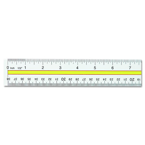 Acme United Corporation Highlighting Plastic Rulers 10580 1.0 Each