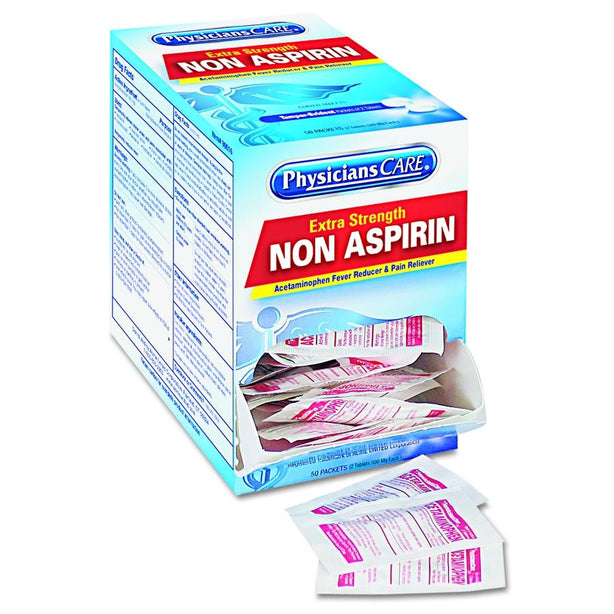 Extra-Strength Acetaminophen Tablets - 90016 - 50 Each - MDL-ACM90016