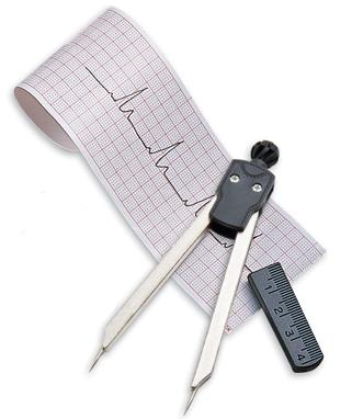 EKG Ruler and Calipers - 395Q - 1 Each - MDL-ADC395Q