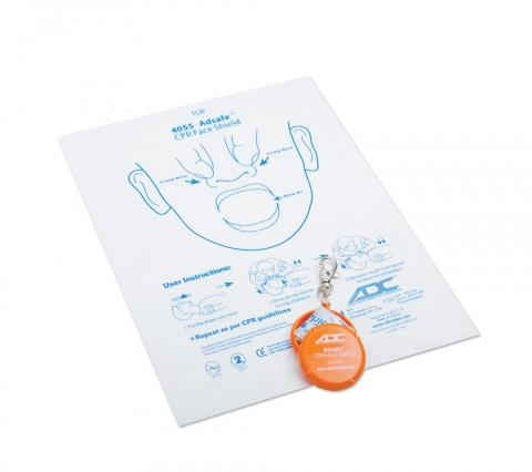 American Diagnostic Corp Adsafe CPR Face Shield 4055OR - 1.0 Each