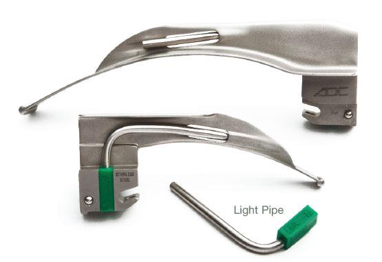 American Diagnostic Corp Satin Fiber Optic Macintosh Blade 4071F - 1.0 Each