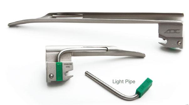 AMERICAN DIAGNOSTIC CORP Satin Fiberoptic No. 4 Miller Blade 4084F 1 Each