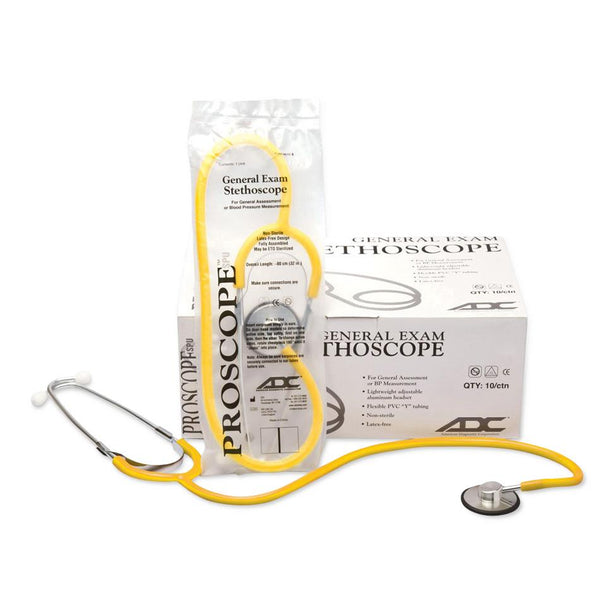 American Diagnostic Corp Proscope 660 Single-Head Stethoscopes 660YH - 50.0 Each