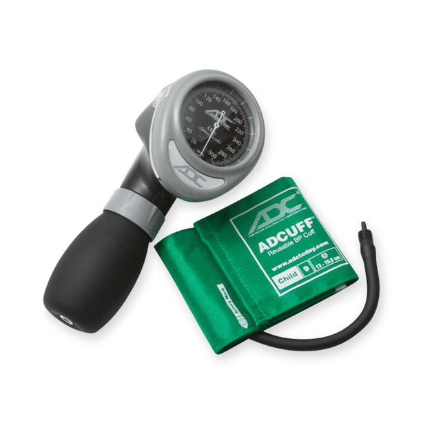 American Diagnostic Corp Wallmounted and Mobile Aneroids: DIAGNOSTIX Palm Aneroid, Child, Green, LF 703-9CGR - 1.0 Each