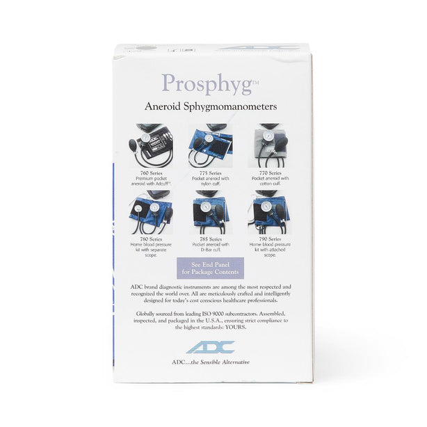 American Diagnostic Corp Prosphyg 760 Pocket Aneroid Sphygmomanometer 760-12XBD - 1.0 Each
