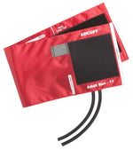 Adcuff & Bladder, 2 Tube, Lrg Adult, Black, LF, Multikuf Portable 4-Cuff Sphygmomanometer Kit - 845-12XBK-2 - 1 Each