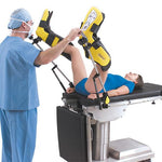 Allen Medical Systems Yellofins Elite Stirrups with Lift-Assist, with Lateral Fin, No Clamp - O-YFASI