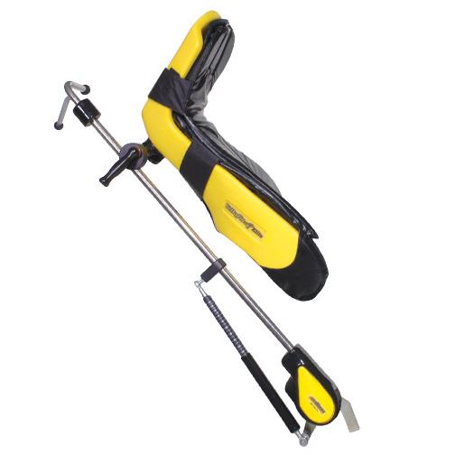 Allen Medical Systems with Lift-Assist Yellofins Elite Stirrups, Left Only - O-YFES-L - 1 Each