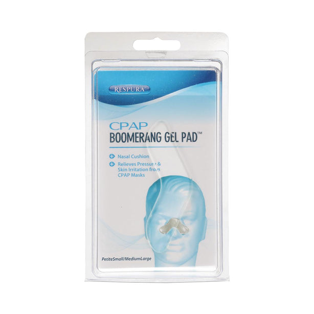 Ag Industries A. G. Boomerang Gel Pad for CPAP Masks, Pack with 1 Petite / Small Pad and 1 Medium / Large Pad - AGGELPAD-PK - 2 Each