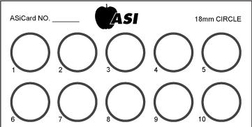 Arlington Scientific Arlington Scientific Well Test Cards for PRP Test Kits 987010 - 300.0 Each - MDL-AGN987010