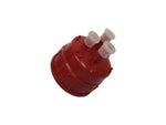 Argos Technologies MVac Aspirating System Red Polypropylene Cap for 2L Bottle, Barbed - AGTEV612
