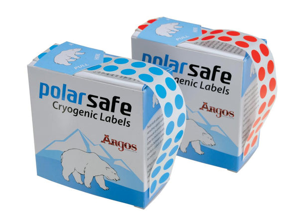 Argos Technologies, Inc. PolarSafe Cryogenic Storage Labels - AGTL1292