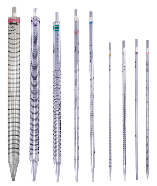 Argos Technologies Disposable Plastic Serological Pipettes - PB01 - 1000 Each - MDL-AGTPB01