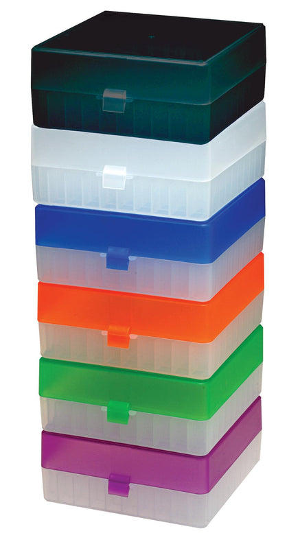 Argos Technologies 100 Place Polypropylene Storage Freezer Box, 100-PLACE, Blue - R3126 - 5 Each