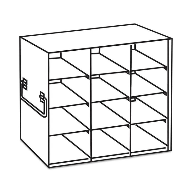 ARGOS TECHNOLOGIES, INC. Upright Freezer Rack for Plastic Cryobox RFH34A 1 Each